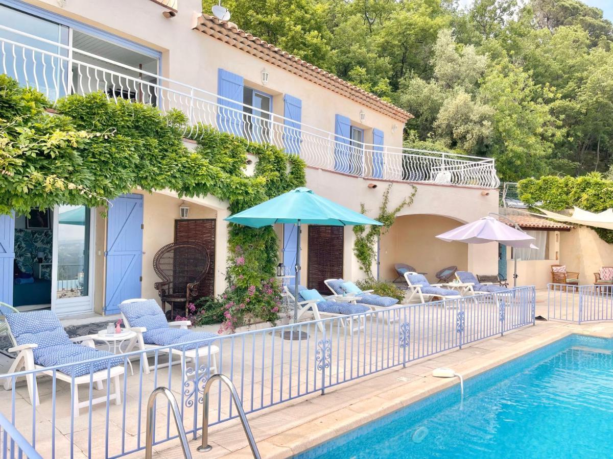 Les Volets Bleus Otel Spéracèdes Dış mekan fotoğraf